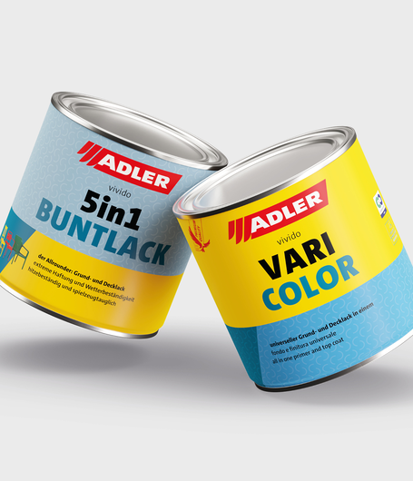 Dynamic duo: ADLER products for professional painters and DIY enthusiasts come in proven quality, but with a fresh, attractive new look. | © ADLER