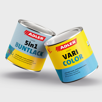 Dynamic duo: ADLER products for professional painters and DIY enthusiasts come in proven quality, but with a fresh, attractive new look. | © ADLER