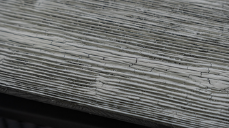 The new Burnt Wood effect conjures up the look of charred wood on the surface. | © ADLER