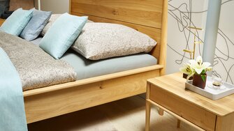 Sustainable formula, easy to apply, robust surface and a natural look with minimal colour enhancement: the new Legno Aqua Oil Plus. | © ANREI | www.anrei.at