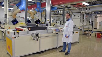 Better coating: ADLER uses state-of-the-art application technology to develop innovative coating technologies for its customers.  | © ADLER