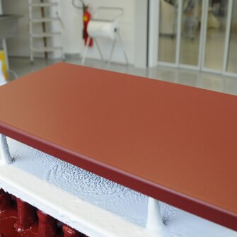 A perfect result - a matt and pleasantly textured and robust surface