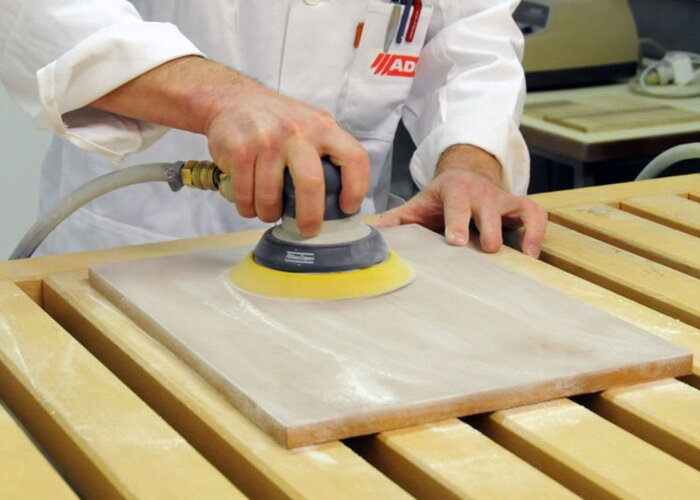 Step 3 – Intermediate sanding