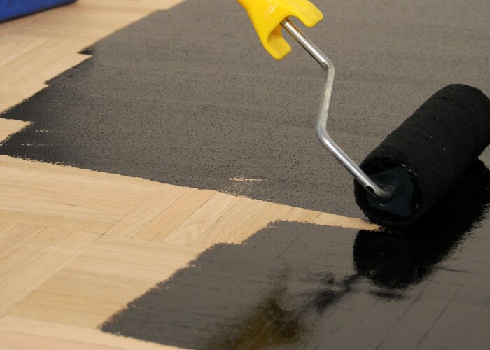 Stage 2 – Applying ADLER Legno-Color