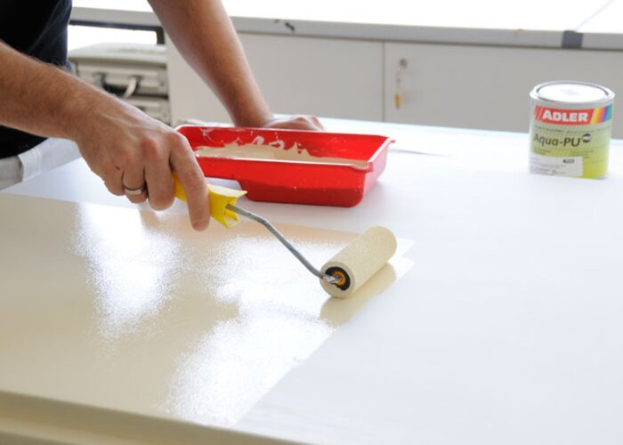 6. Application of 2nd coating