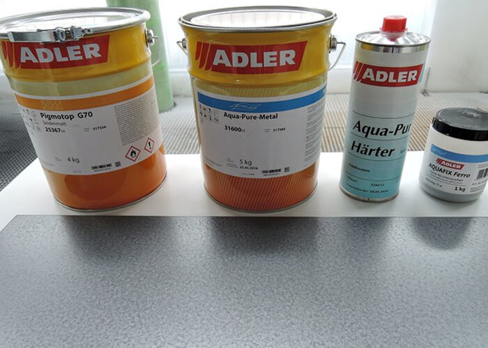 The products used