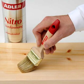 You can remove the resin using a brush 