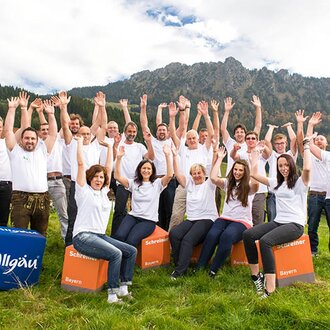 The Brack Wintergarten team Photo: Brack Wintergarten